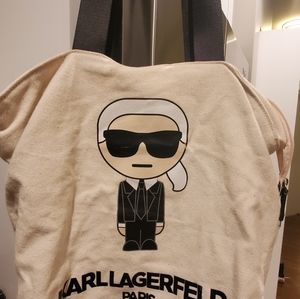 Karl Lagerfeld Canvas Tote